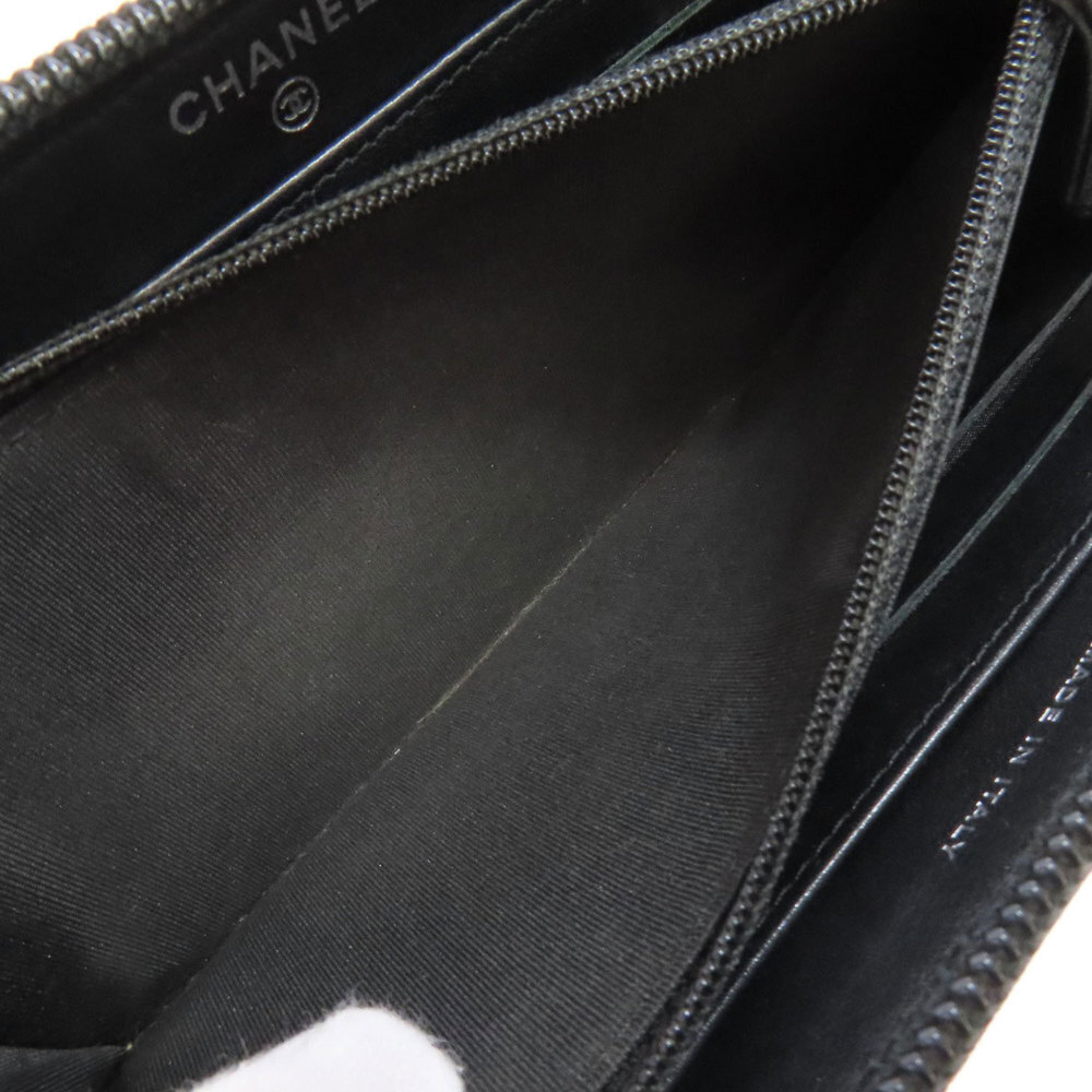 CHANEL Black Logo Wallet - Picture 5 of 11